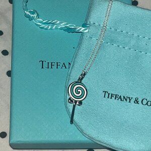 Tiffany & Co Lollipop Pendant Necklace